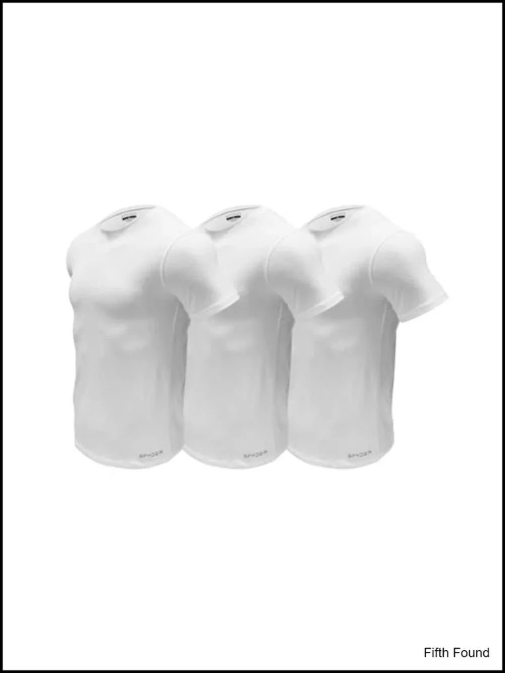 3 Pack Men's Crew Neck Undershirts Ultra Soft Cotton Stretch Lightweight Tee